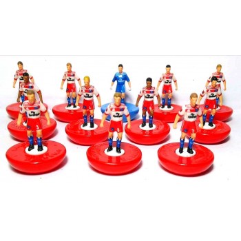 Subbuteo Andrew Table Soccer Hamburg 2016-17 on Classic Hasbro bases
